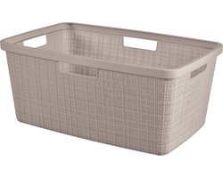 Curver Jute Wasmand - 46L - Taupe