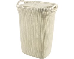 Curver Knit Wasbox - 57L - Oasis White