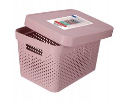 Curver - Opengewerkte bak met deksel - 17L