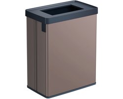 Curver - Prullenbak - Afvalbak 54L - gescheiden - roze