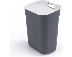 Curver Ready to Collect Prullenbak - 10L - Donkergrijs/Lichtgrijs