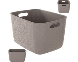 Curver Softex Opbergmand L – 19L - Taupe