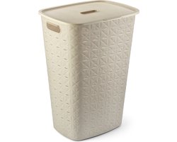 Curver Softex Wasbox - 56L - 43,8x34x59,9cm - Beige