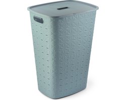 Curver Softex Wasbox - 56L - 43,8x34x59,9cm - Blauw