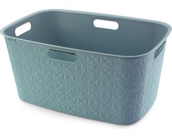 Curver Softex Wasmand - 45 liter - 57x37x27cm - Blauw