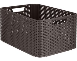 Curver Style Opbergmand - L - Bruin
