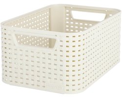 Curver Style Opbergmand - S - 6 liter - Vintage Wit