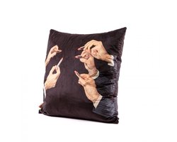 CUSCINO SELETTI IMBOTTITO TOILETPAPER CM. 67X67 ART 16470