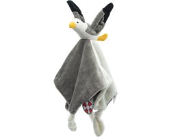 Cute since 1999 - Zack de Zeemeeuw - Knuffeldoekje - Doudou - 30 x 30 cm
