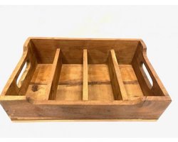 Cutlery tray wood