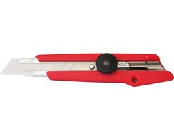 Cuttermessen met raderen 18mm