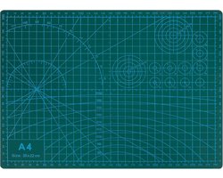 Cutting Mats A4 - Snijplanken met Gedrukt Gidsrooster - Voor Creatief Werk, Stof, Quilten, Naaiwerk, Scrapbooking