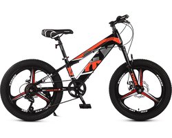 Cyclux New Fashion Bike Jongensfiets Mtb 20 Inch 7 Speed Shimano Rood