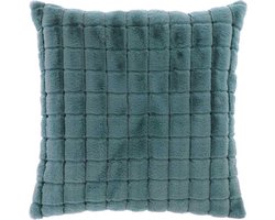 D- Unique Living - Kussen Else 45x45cm Mineral Blue