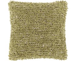 D- Unique Living - Kussen Joey 45x45cm Moss Green