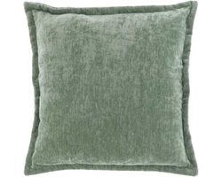 D- Unique Living - Kussen Viola 45x45cm Surf Blue