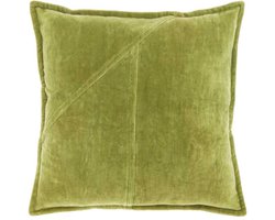 D- Unique Living - Kussen Wies 45x45cm Moss Green