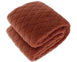 D- Unique Living | Plaid Ezra 150x200cm redwood