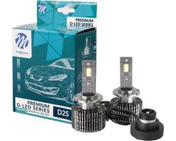 D2S LED SET - Plug & Play - Canbus - 30000 Lumen 6000k Helder - +300% licht - LED CSP Chips - 2 stuks