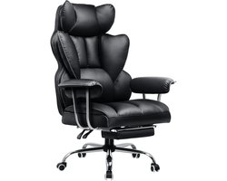 D&A Gamestoel - Game stoel - Gamestoelen - Gamestoel bureaustoel - Bureaustoel - Bureausteoelen voor volwassenen - Met voetenbank