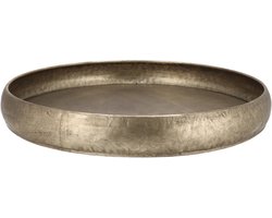 Daan Kromhout - Coaster - Dienblad - Tray - Goud - Metaal - Met rand - 37x6cm
