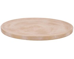 Daan Kromhout - Dienblad - Tray - Decoratieplate - Keramiek - Goud/Creme - Robuust - 25x25x2