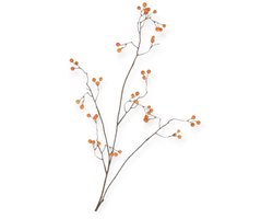 Daan Kromhout - Kunsttak - Oranje - Bes - Besjes - Silk Berry - 93cm