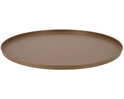 Daan Kromhout - Tray - Plate - Dienblad - Bruin/Goud - Metaal - 46 x2cm