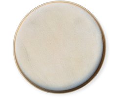 Daan Kromhout - Tray - Plate - Dienblad - Robuust mat Bruin/Goud - Metaal - 37x37 x2cm