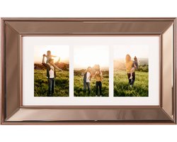 DABOLA - Fotolijst - Koper - Liggend - 51 cm - Glas