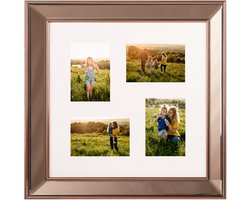 DABOLA - Fotolijst - Koper - Liggend - 52 cm - Glas