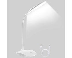 Daglichtlamp hobby - Hobby lamp - Daglichtlamp staand - Bureaulamp - Dimbaar - Leeslamp - Nachtlampje - Oplaadbaar - Wit licht - Wit-Must have voor thuis!