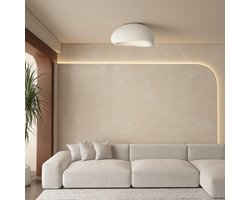 Daily Decor - Japandi Style plafondlamp - 53CM - Plafonniere - Minimalistische Woonkamer lamp - Wabi Sabi Hanglamp - Woonkamer - Slaapkamer - ronde vorm