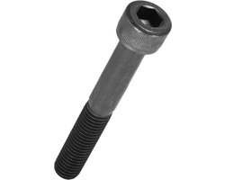 Dailygoods - 5 Stuks Dopschroeven - [M10 - 1,5 x 70 mm] Zwart Gelegeerd Staal 12,9 voor 3D-printer en Meubels