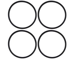 Dailygoods- Afdichtingen Set van 4 - Vervanging voor Contigo Snapseal Byron - Waterdichte Rubberen Afdichtingen - Silicone - BPA-vrij - Slijtvast - Dekselafdichtingen