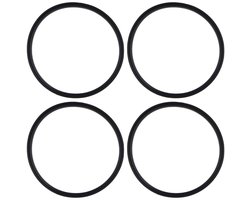 Dailygoods- Afdichtingen Set van 4 - Vervanging voor Contigo Snapseal Byron - Waterdichte Rubberen Afdichtingen - Silicone - BPA-vrij - Slijtvast - Dekselafdichtingen