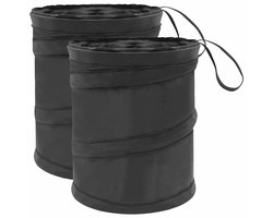 Dailygoods- Afvalbak - Opvouwbaar - Auto Vuilnisbak - Hangende Afvalbak - Sterk Oxford Stof - Herbruikbaar en Makkelijk Schoon te Maken - Autovuilnisbak