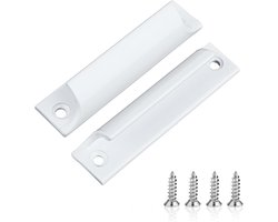 Dailygoods- Balkondeurgreep - 2 Stuks - Aluminiumlegering - Buitendeurgreep - Meubelgreep - Roestvrijstalen Schroeven - Uniek Design - Deurgreep