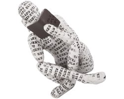 Dailygoods- Beeldje Lezende Vrouw - Decoratie Woonkamer - Harsbeeldje - Ornamenten Boekenplank - Duurzaam - Innovatief Design
