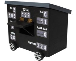 Dailygoods- Cricket Scorebord - Bureau Accessoires - Organizer - Telefoonhouder - Briefpapierhouder - Personaliseerbaar - Elegante Leisteen - Bureauaccessoire