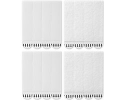 Dailygoods- Foto Hangstrips Heavy Duty - 20 Paar (40 Strips) - Zelfklevende Wanddecoratie - Schadevrije Bevestiging - Geschikt voor Glad Muur - Rubber/Nylon Materialen