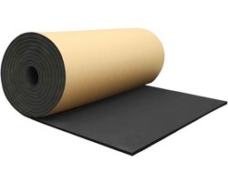 Dailygoods- Geluidsdempingsmat 20mm - Zelfklevend - Gesloten Cel Schuim - Geluidsisolatie - Hitteschild - Waterdicht 0.46m² - Geluidsisolatiemateriaal