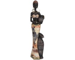 Dailygoods - Handgemaakt Afrikaans Vrouwenbeeld voor Woondecoratie