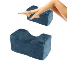 Dailygoods- Kniekussen Orthopedisch 20x11x11 cm - Beenverhoging - Flanellen