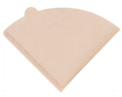Dailygoods- Koffiefilter 100 Stuks - Koffiefilterhouder nr4 - Koffiefilter Papier - Koffiezetapparaat - Conisch Ontwerp - Hoogwaardige Grondstoffen - Koffiefilterpapier