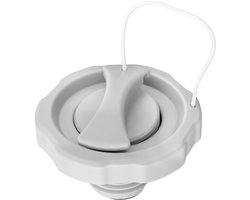 Dailygoods- Luchtklepdop Kunststof - Ventieldop voor Lay-Z-Spa - Vervangende Klepdop - Waterbestendig - Eenvoudige Installatie - Externe Afmetingen 57x34mm