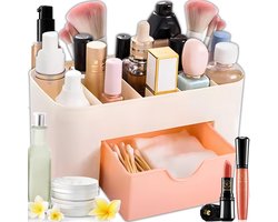 Dailygoods- Makeup Organizer - Draaibaar - 6 Compartimenten - Opbergdoos - Badkamer - Ruimtebesparend - Geen montage vereist - Cosmetic Organizer