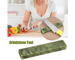 Dailygoods- Messenslijpsteen Dubbelzijdig 8000/10000 Grit - Slijpsteen voor Messen - Watersteen - Slijpgereedschap - Keukengereedschap - 100×20×10 mm