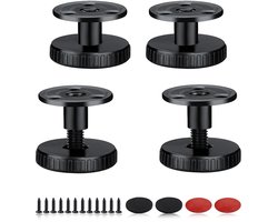 Dailygoods- Meubelpoten 27-40 mm in hoogte verstelbaar - Set van 4