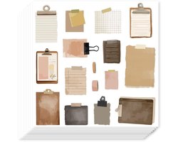 Dailygoods- Plannerstickers 320 Zelfklevende Stickers - Notities - Scrapbook - Decoratie - Themafeest - Kunst - Zegel
